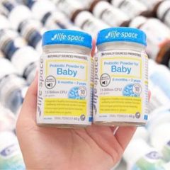 Men Vi Sinh cho Bé Từ 0 - 3 Tuổi LifeSpace Probiotic Powder for Baby 40g - Cân Bằng Hệ Vi Sinh Đường Ruột & Tăng Cường Đề Kháng - S/P Chuẩn Úc