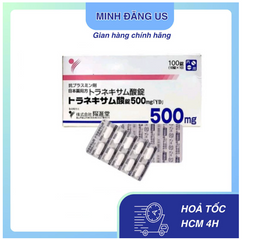 Viên Uống Trắng Da Transamin 500mg Nhật Bản - Hỗ Trợ Giảm Nám, Làm Sáng Da, 100 Viên Chống Oxy Hóa Từ Vitamin C & L-Cysteine 765654