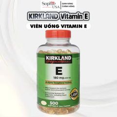 VIÊN UỐNG VITAMIN E KIRKLAND 500 VIÊN CỦA MỸ