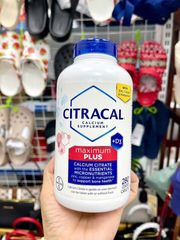 Viên uống bổ sung Canxi Citracal và Vitamin D3 280 viên của Mỹ