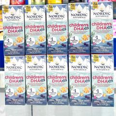 Nordic Naturals Children's DHA Extra 60 mL - Dầu Cá Giọt Hỗ Trợ Phát Triển Toàn Diện cho Trẻ Từ 1-6 Tuổi - S/P Chuẩn Mỹ