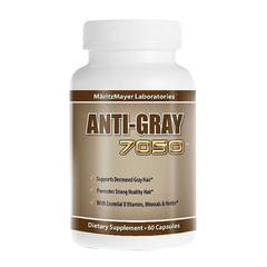 Viên uống Anti Gray Hair 7050 - Hỗ trợ cải thiện tóc bạc sớm, bổ sung vitamin Date Xa NK