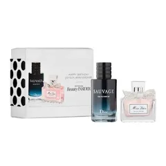 Set Nước Hoa Mini Dior Cho Nam & Nữ - Miss Dior Eau De Parfum 5ml & Dior Sauvage Eau De Parfum 10ml Date Xa NK