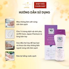 Dung dịch vệ sinh phụ nữ pH Care Nhật Bản (đủ màu)
