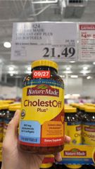 Viên uống giảm Cholesterol mỡ máu CholesterolOff Plus 210 viên