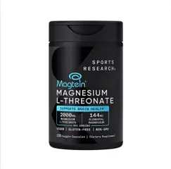 Viên uống hỗ trợ não bộ và hệ thần kinh - Magnesium L-Threonate 2000mg Sport Research Mỹ (135 viên)