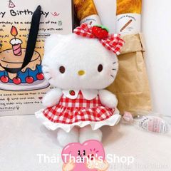 Thú nhồi bông 25cm, vải lông nhung kim mềm mịn siêu yêu