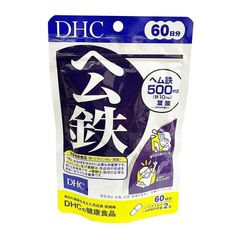 Bổ máu DHC Heme Iron Nhật Bản 120 viên