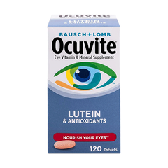 Viên Uống Bổ Mắt Ocuvite Lutein 120 viên của Mỹ dành cho người dưới 50 tuổi