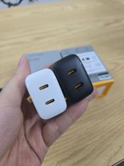 Củ sạc nhanh 20w Voltme - 2 cổng type C, nhỏ gọn, sạc nhanh chuẩn PD3.0, QC3.0, PPS