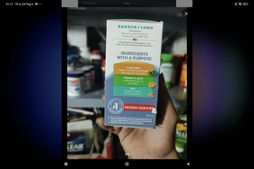 Viên Uống Bổ Mắt Ocuvite Lutein 120 viên của Mỹ dành cho người dưới 50 tuổi