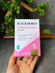 Viên uống Hỗ trợ tiền thụ thai - Blackmores Conceive Well Gold (56 viên)