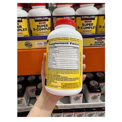 Vitamin B Tổng Hợp Super B-Complex Kirkland 500 Viên