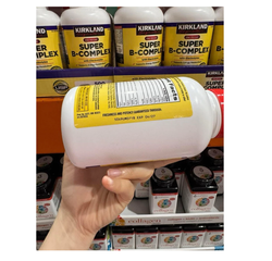 Vitamin B Tổng Hợp Super B-Complex Kirkland 500 Viên