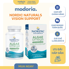 [modoria.] Viên uống Dầu tảo Nordic Naturals ALGAE Omega 715mg 120 viên - Mỹ