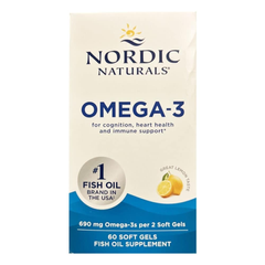 Dầu cá Omega-3 Nordic Naturals Omega-3 690mg 60 Softgels