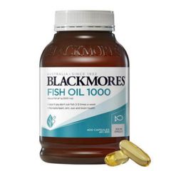 Dầu Cá Blackmores Fish Oil 1000 - Bổ Sung Omega-3 Tốt cho Tim Mạch - Thị Lực - Não Bộ - SP Chuẩn Úc