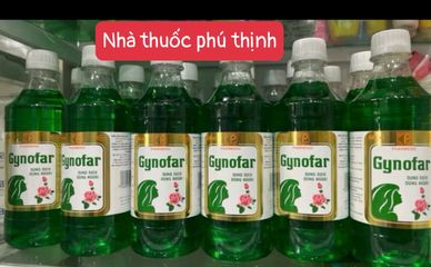 Gynofar giúp vệ sinh sạch sẽ giảm ngứa, chai lớn 500ml - hàng mới date mới