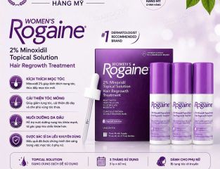 Women's Rogaine 2% Minoxidil - Giải Pháp Hỗ Trợ Mọc Tóc Cho Phụ Nữ