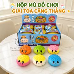 Hộp mù đồ chơi Squishy bánh bao Kỳ Lân gíup xả stress và tăng khả năng phối hợp tay mắt Thế giới đồ chơi 1104
