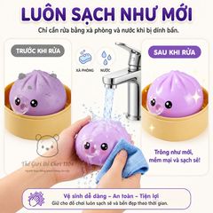 Hộp mù đồ chơi Squishy bánh bao Kỳ Lân gíup xả stress và tăng khả năng phối hợp tay mắt Thế giới đồ chơi 1104