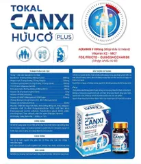 Canxi hữu cơ dành cho cả gia đình Hàng chính hãng date mới về hộp cứng loại 30 viên