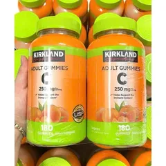 Kẹo Dẻo Kirkland Signature Adult Vitamin C 250mg, 180 Viên