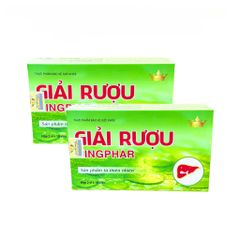 TPBVSK Giải Rượu KINGPHAR Hỗ Trợ Bảo Vệ Chức Năng Gan Giảm Cảm Giác Mệt Mỏi – Hộp 2 vỉ x 10 viên