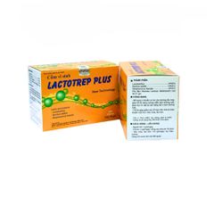 Cốm Vi Sinh LACTOTREP PLUS - Hỗ Trợ Giảm Táo Bón, Tiêu Chảy, Rối Loạn Tiêu Hóa (Hộp 30 Gói)