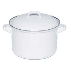 Nồi Dáng Cao Kèm Nắp RIESS WEISS 0125-033 22cm 4.5L Trắng