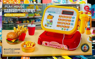 Đồ Chơi Nhập Vai Máy Tính Thu Ngân Siêu Thị DA XIN TOYS 1111-134 - Bộ Đồ Chơi Giáo Dục Về Tài Chính Cho Trẻ Em