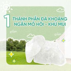 (Nội Địa Nhật) Lăn Khử Mùi Lăn Nách Đá Khoáng Deonatulle Soft Stone Giảm Mồ Hôi Khử Mùi Không Ố Vàng Áo
