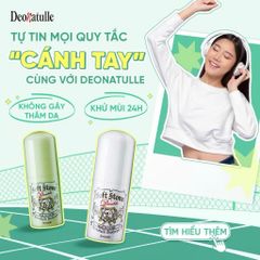 (Nội Địa Nhật) Lăn Khử Mùi Lăn Nách Đá Khoáng Deonatulle Soft Stone Giảm Mồ Hôi Khử Mùi Không Ố Vàng Áo