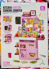 Đồ Chơi Nhà Bếp 68 Món Phụ Kiện Cho Trẻ Em Từ 3 Tuổi Trở Lên 688-262 Kitchen cooking counter play house
