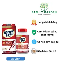 Bổ trợ xương khớp, giảm đau xương khớp gấp 3 lần - Movefree Ultra 3x triple action (75 viên)