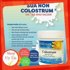 Sữa non Pháp Fenioux Colostrum phát triển não bộ hộp 200 viên