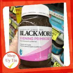 Hoa anh thảo Blackmores Evening primrose oil 190v - Úc cân bằng nội tiết tố, hỗ trợ làm đẹp da tóc, giảm mụn