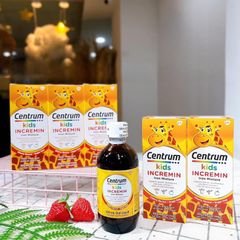 Siro Cho Trẻ Biếng Ăn Centrum Kids Incremin Iron Mixture