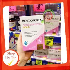 Viên Uống Tăng Khả Năng Thụ Thai - Bổ Trứng Blackmores Conceive Well Gold Của Úc (56 Viên) 🔥NEW🔥