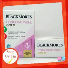 Viên Uống Tăng Khả Năng Thụ Thai - Bổ Trứng Blackmores Conceive Well Gold Của Úc (56 Viên) 🔥NEW🔥