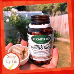 VIÊN UỐNG BỔ NÃO GINGKO THOMPSON 6000MG Hàng chuẩn Úc