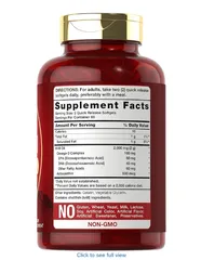 Dầu nhuyễn thể Carlyle Antarctic Krill Oil 2000mg- Hỗ trợ tim mạch và sức khỏe não bộ, 120 viên, hấp thu nhanh, không mùi tanh