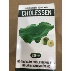 cholessen (người bị mỡ máu cao, bị gan nhiễm mỡ, bị suy giảm chức năng gan, hỗ trợ giảm cholesterol trong máu