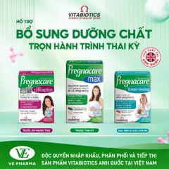 TPBVSK PREGNACARE CONCEPTION Bổ Sung Vitamin & Khoáng Chất Cho Phụ Nữ Chuẩn Bị Mang Thai 30 viên Vitabiotics
