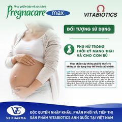 Thực Phẩm Bảo Vệ Sức Khoẻ PREGNACARE MAX Hỗ Trợ Bổ Sung Vitamin,Khoáng Chất Cho Phụ Nữ Mang Thai &Cho Con Bú Vitabiotics