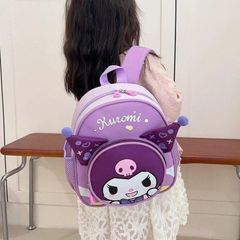 Hàng QC - Ba lô đi học đi lớp mẫu giáo cho bé 1-5 tuổi kuromi cute đáng yêu dễ thương
