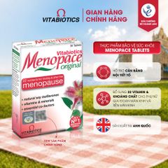 Thực Phẩm Bảo Vệ Sức Khỏe MENOPACE Hỗ Trợ Cân Bằng Nội Tiết Tố Nữ Hộp 30 Viên Vitabiotics