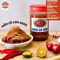 mắm cá cơm Châu Đốc, ủ bằng đường thốt nốt, truyền thống đậm đà hương vị quê LỌ 500G,đơn 800k tặng quà trực tiếp