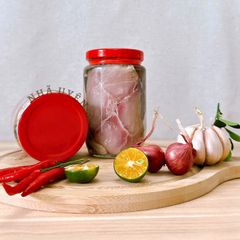 Mắm Cá Thu Ngâm Dầu - Hủ 600g - Đặc Sản Châu Đốc An Giang,đơn 800k tặng quà trực tiếp