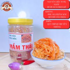 mắm thái 500gr ,thịt cá lóc,đu đủ,giòn sần sật,chuẩn vị miền tây, đơn 800k tặng quà